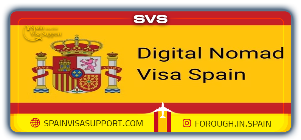 اخذ ویزای دورکاری اسپانیا با SVS