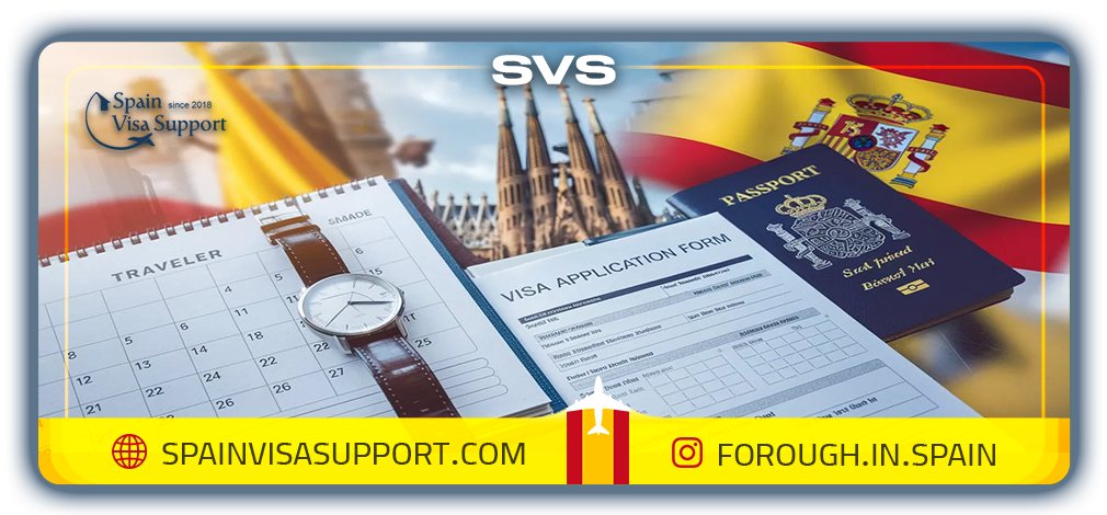 مدت زمان اخذ ویزا اسپانیا