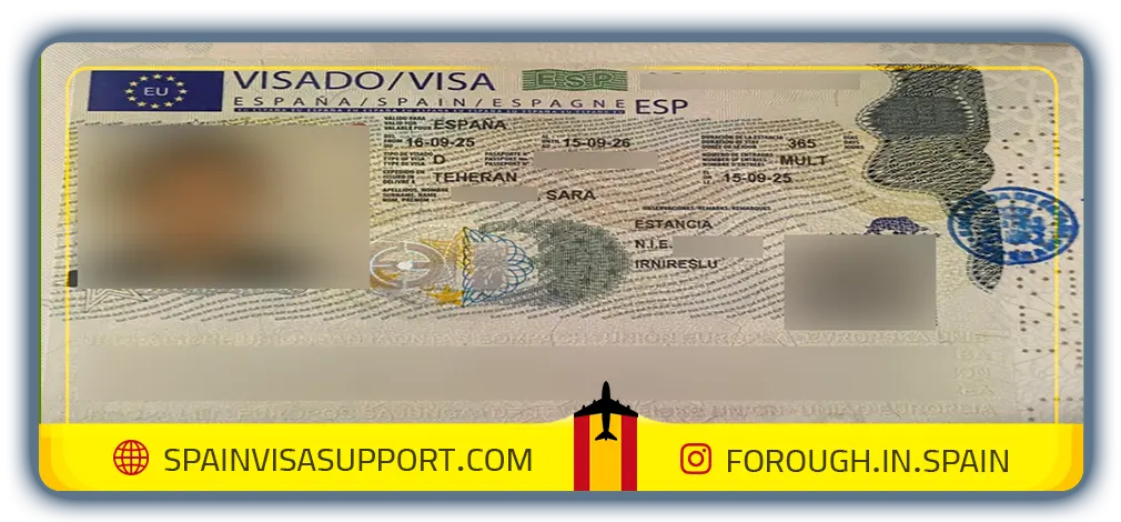اخذ ویزای اسپانیا توسط SVS